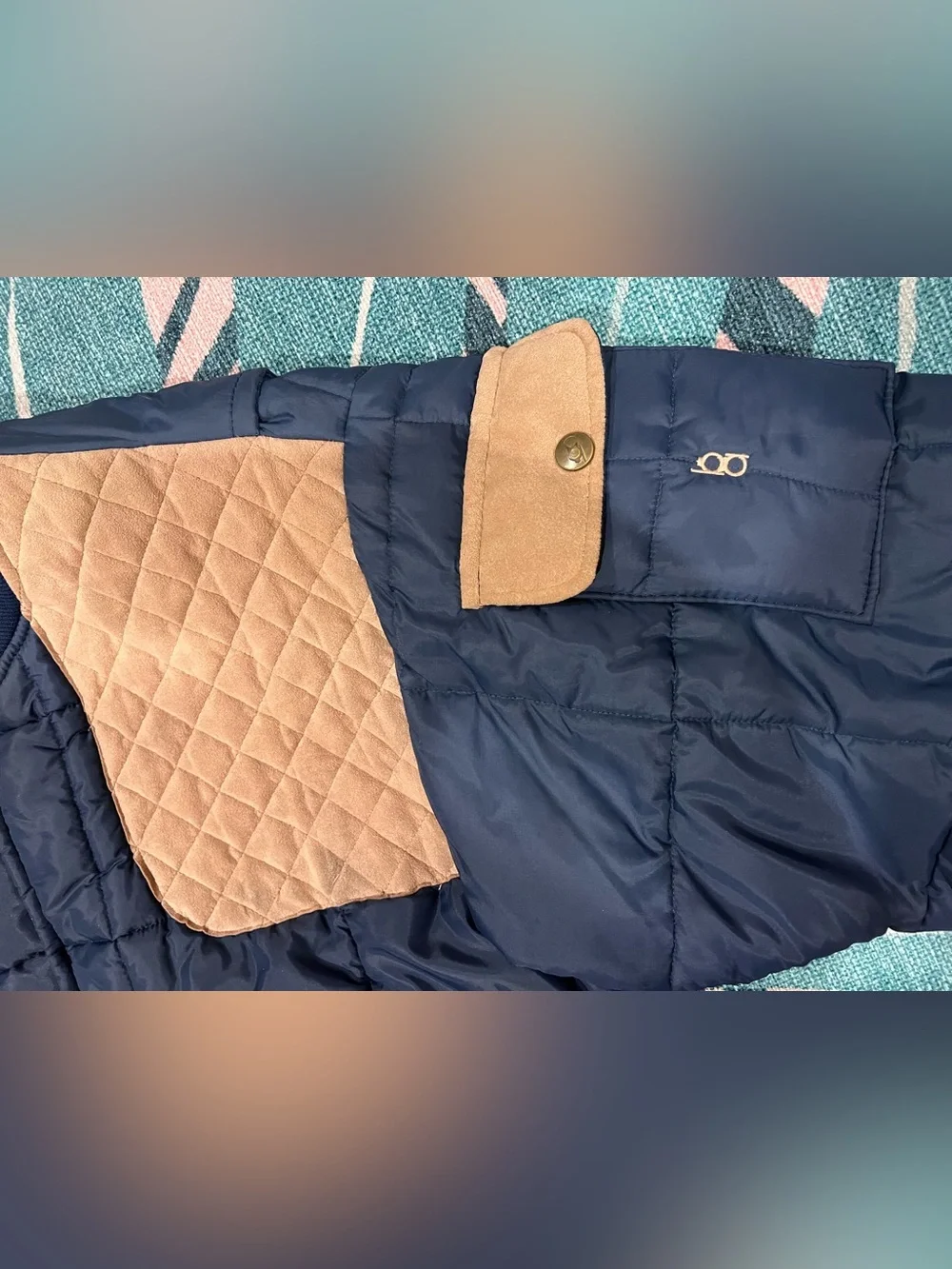 Vintage Bob Allen Gun Club Quilted Dual Zip Puffer Coat Jacket